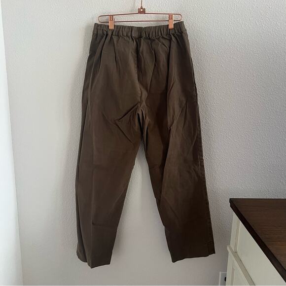 5a7 Cinq a sept tous les jours Green Elastic Waist Casual Pants XS - Picture 2 of 8